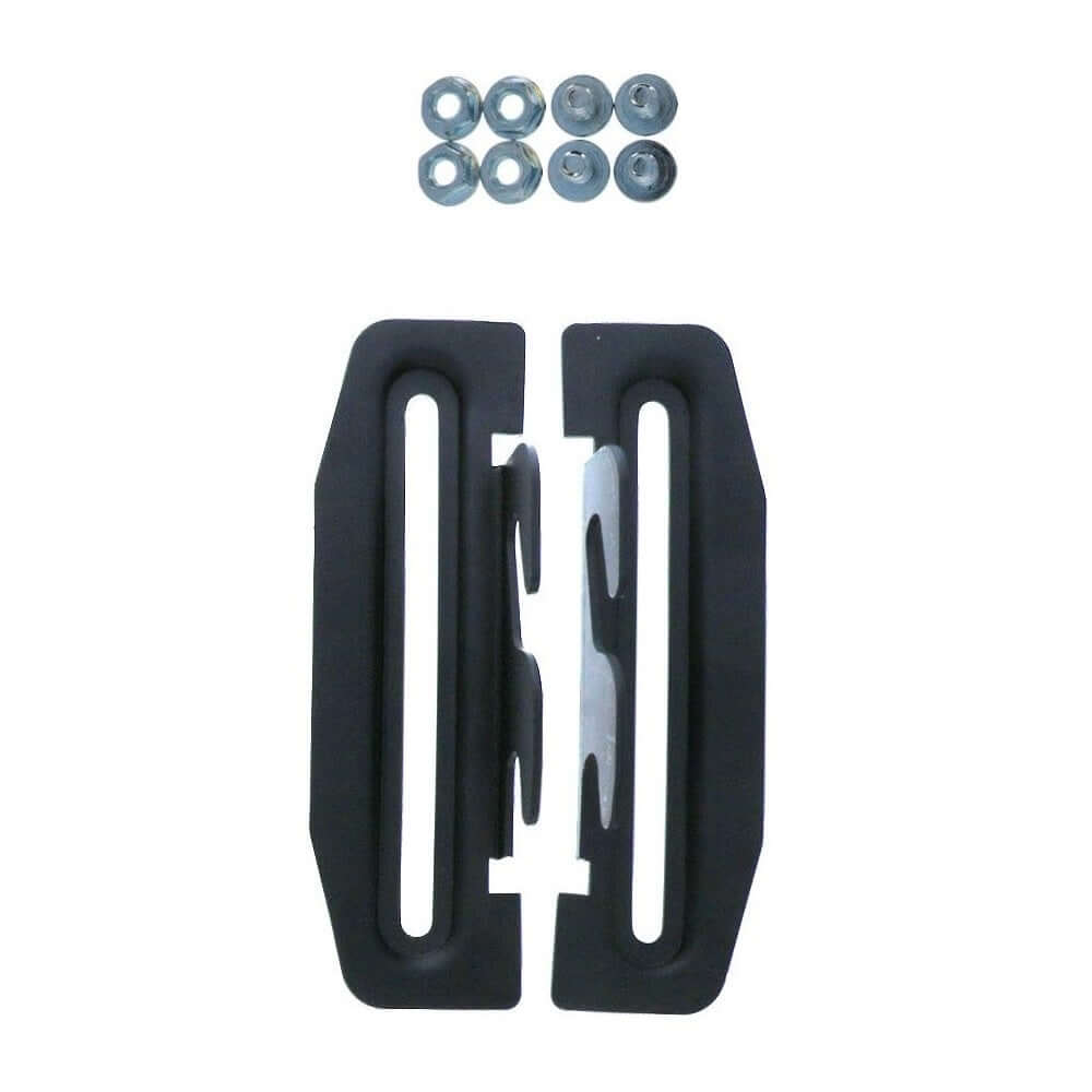 Bed Claw #35 Hook Plate Conversion Adapter Kit for Using a Bolt-On Frame with a Hook-On Headboard, Set of 2