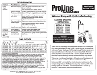 Thumbnail for ProLine Pond Skimmer Pump with Hy-Drive Technology 6600 GPH