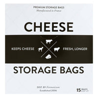 Thumbnail for Cucina Chef Professional Cheese Tasting/Storing Kit - Includes Cheese Taste Log, Cheese Paper, and Storage Bags