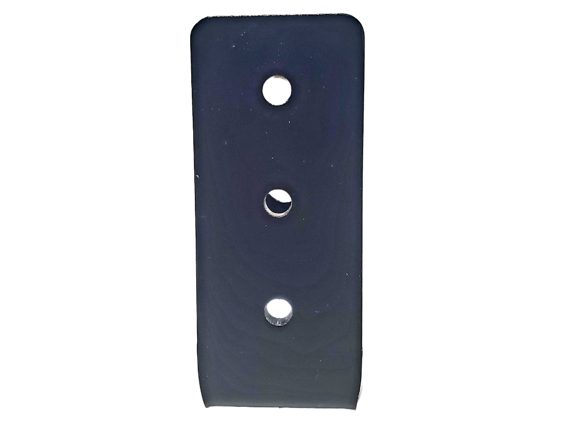 bedCLAW Armor Grade Carbon Steel 2x4 Barricade Brackets for Door Stop Security