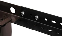 Thumbnail for bedCLAW 13 Inch Steel Universal Bed Frame Extension Rails, 1.5