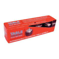 Thumbnail for TableShox Table Leg Levelers, Table Glides, 5/16-18 Thread, Set of 4, Automatic Self-Adjusting Glides