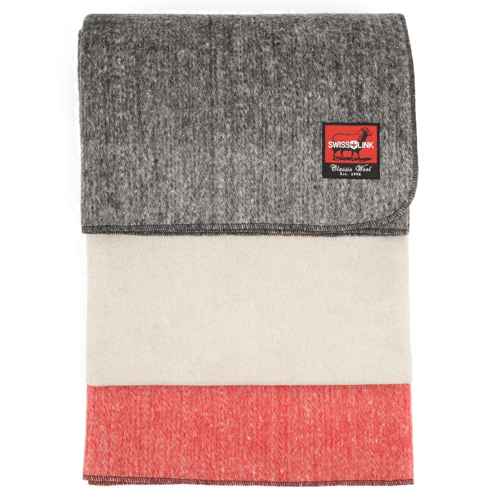 Crimson Point Classic Wool Blanket