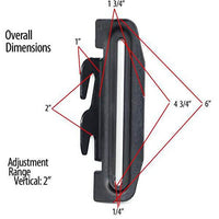 Thumbnail for Bed Claw #35 Hook Plate Conversion Adapter Kit for Using a Bolt-On Frame with a Hook-On Headboard, Set of 2