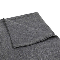 Thumbnail for Grey All Purpose Utility and Camping Wool Blanket
