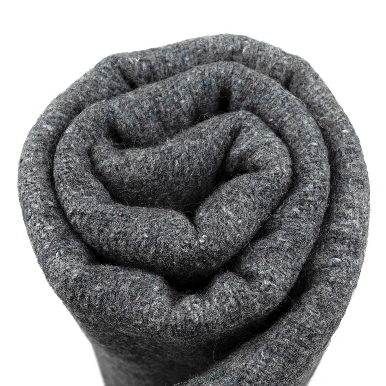 Grey All Purpose Utility and Camping Wool Blanket