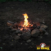 Thumbnail for Premium Heavy-Duty Steel 24” Grate for Outdoor Fire Pits, Above Ground Fire Grate