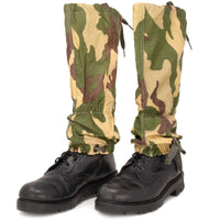 Thumbnail for Italian Ripstop Gaiters in Woodland Camo