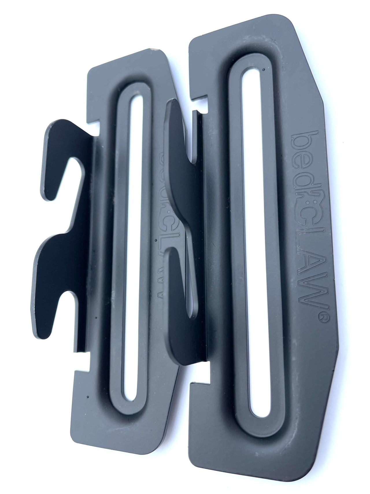 Bed Claw #35 Hook Plate Conversion Adapter Kit for Using a Bolt-On Frame with a Hook-On Headboard, Set of 2