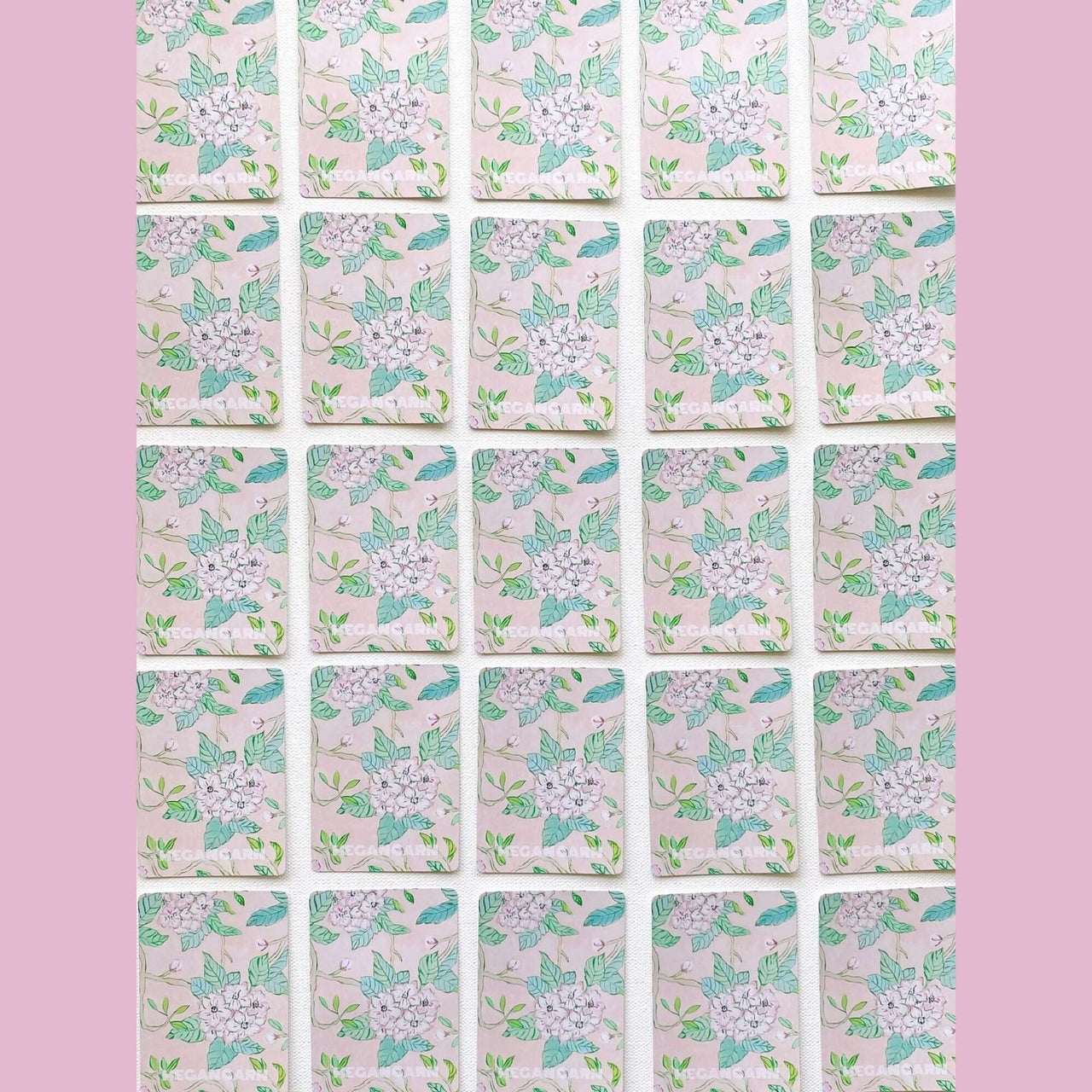 Vintage Inspired Floral Poker Deck Playing Cards
