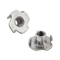 Thumbnail for Metric (M8) T-Nuts for Sofa Legs, Set of 6