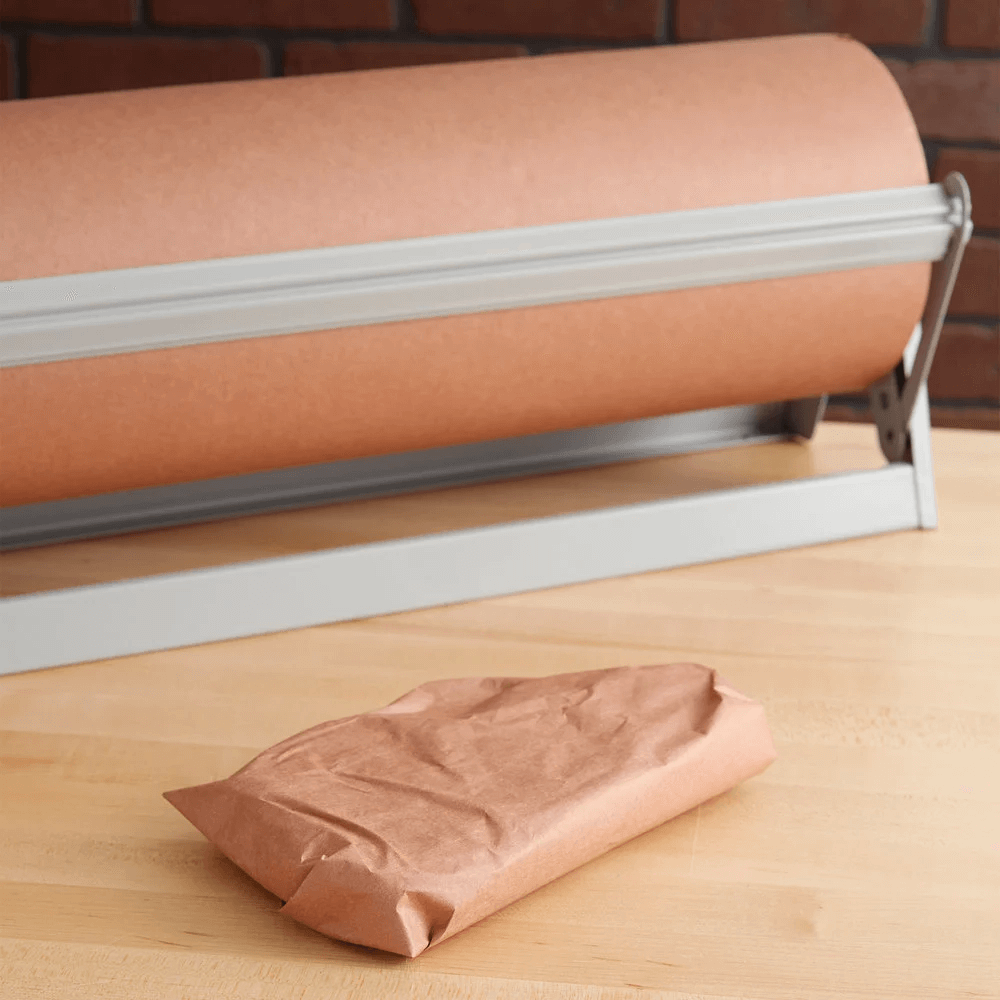 Dry Age Chef HD 40# Peach/Pink Butcher 24” Wide Paper Roll, 700 Feet