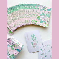 Thumbnail for Vintage Inspired Floral Poker Deck Playing Cards