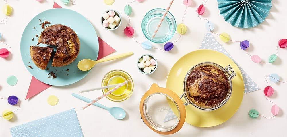 Le Parfait 500ml Tapered French Glass Preserving Jar with Airtight Rubber Seal