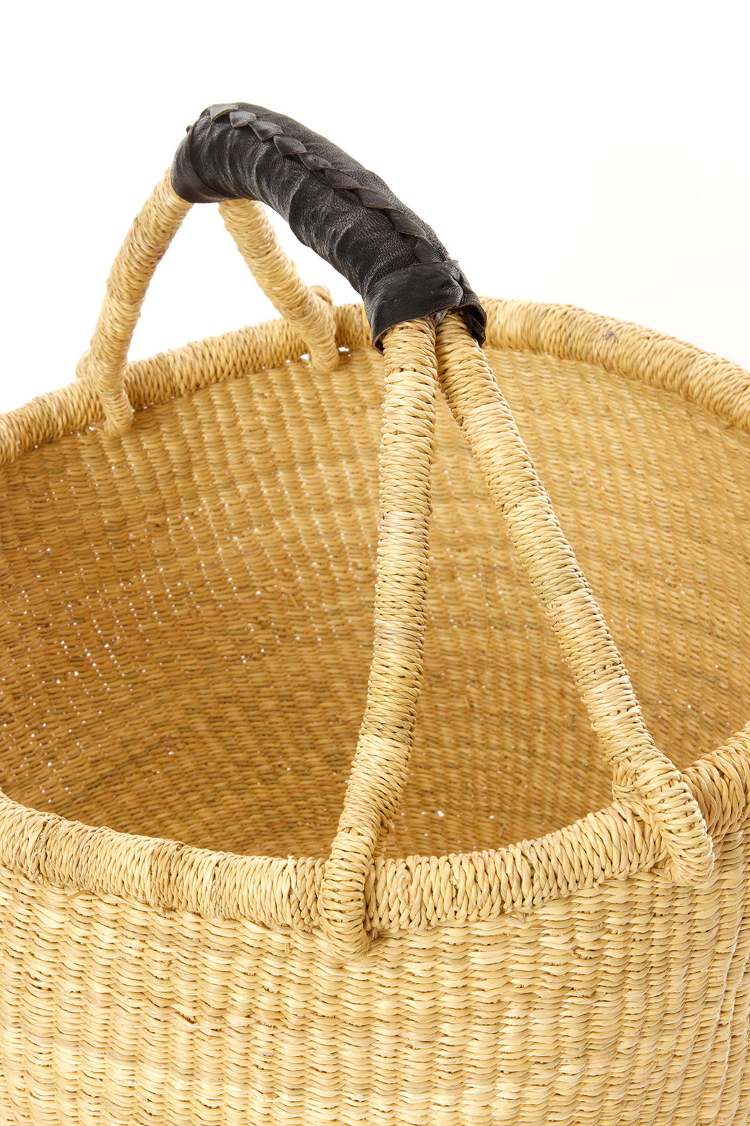 Basic Bolga Farmer's Market Shopper Basket