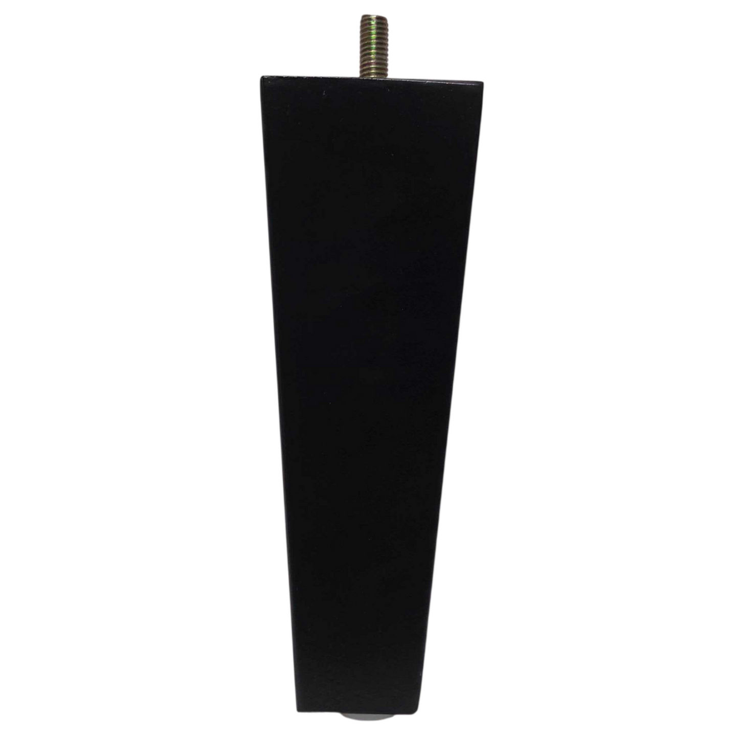 Leg Daddy 6-3/4" Black Finish Tapered Wood Sofa Legs with M10 Hanger Bolts