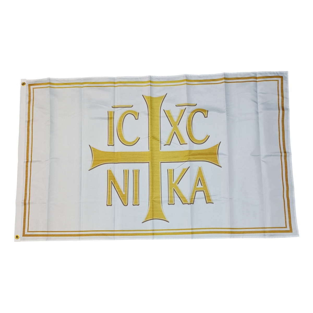 Flags Unfurled "ICXC NIKA" Cross 3ft x 5ft Double Sided Indoor/Outdoor Flag