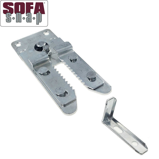 CASE PACK Sofa Snap Sectional Couch Connector (Flat Fixed Mount #910)