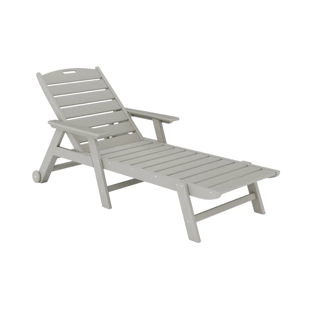 St Simons Outdoor Flat Chaise Lounge SoPoly