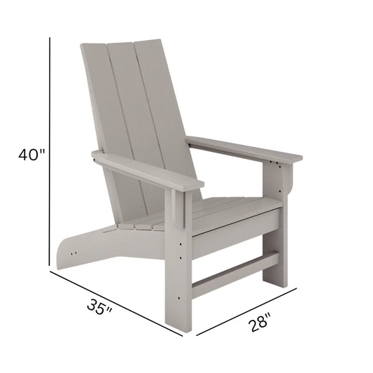 Savannah Outdoor Adirondack Chair SoPoly