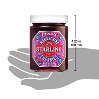 Thumbnail for Hotel Starlino Italian Maraschino Cherries, Set of 3 Glass Jars