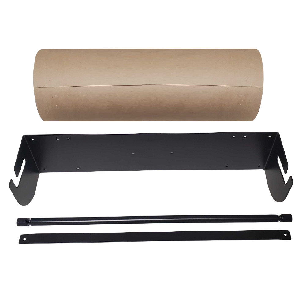 thinkScroll® 24" Wall-Mounted Kraft, Butcher Paper Roll Holder & Dispenser