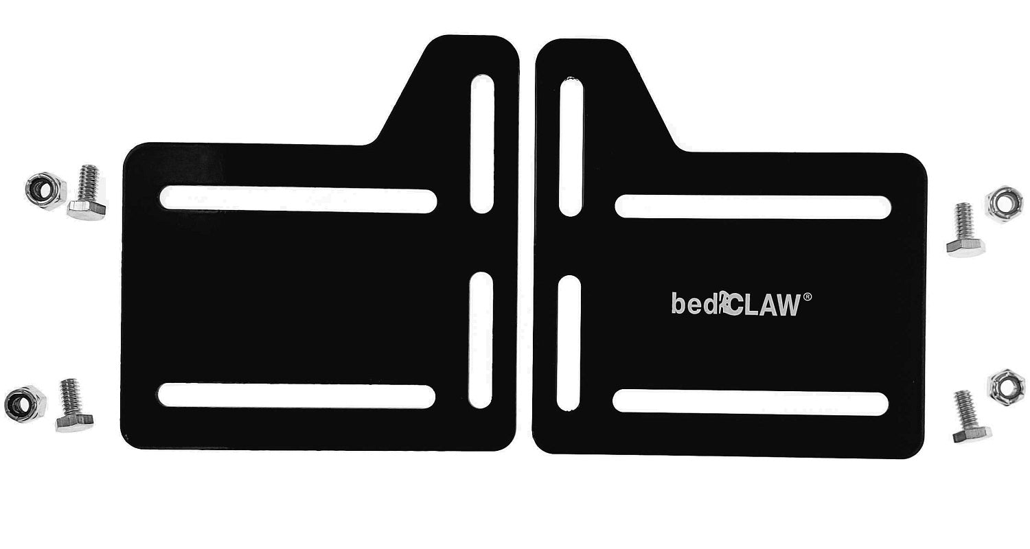 bedCLAW Queen Bed Modification Plate, Headboard Attachment Bracket, Set of 2