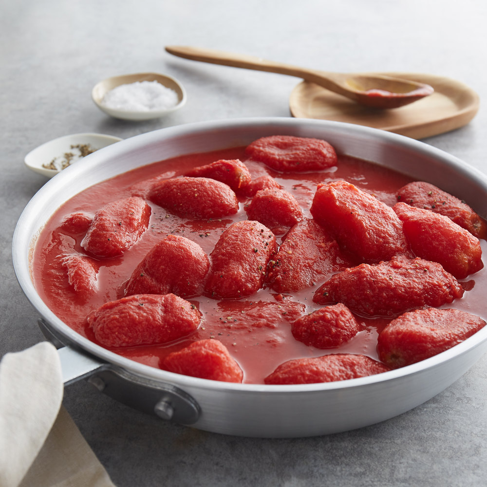 Valoroso #10 Can "Rubusto" Style Whole Peeled Pear Tomatoes 6lb. 7oz.