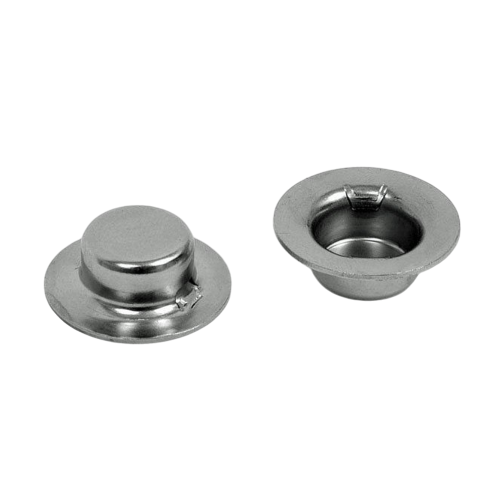 Replacement Push Nuts for Rollaway Bed Big Wheel Kit - Set of 2