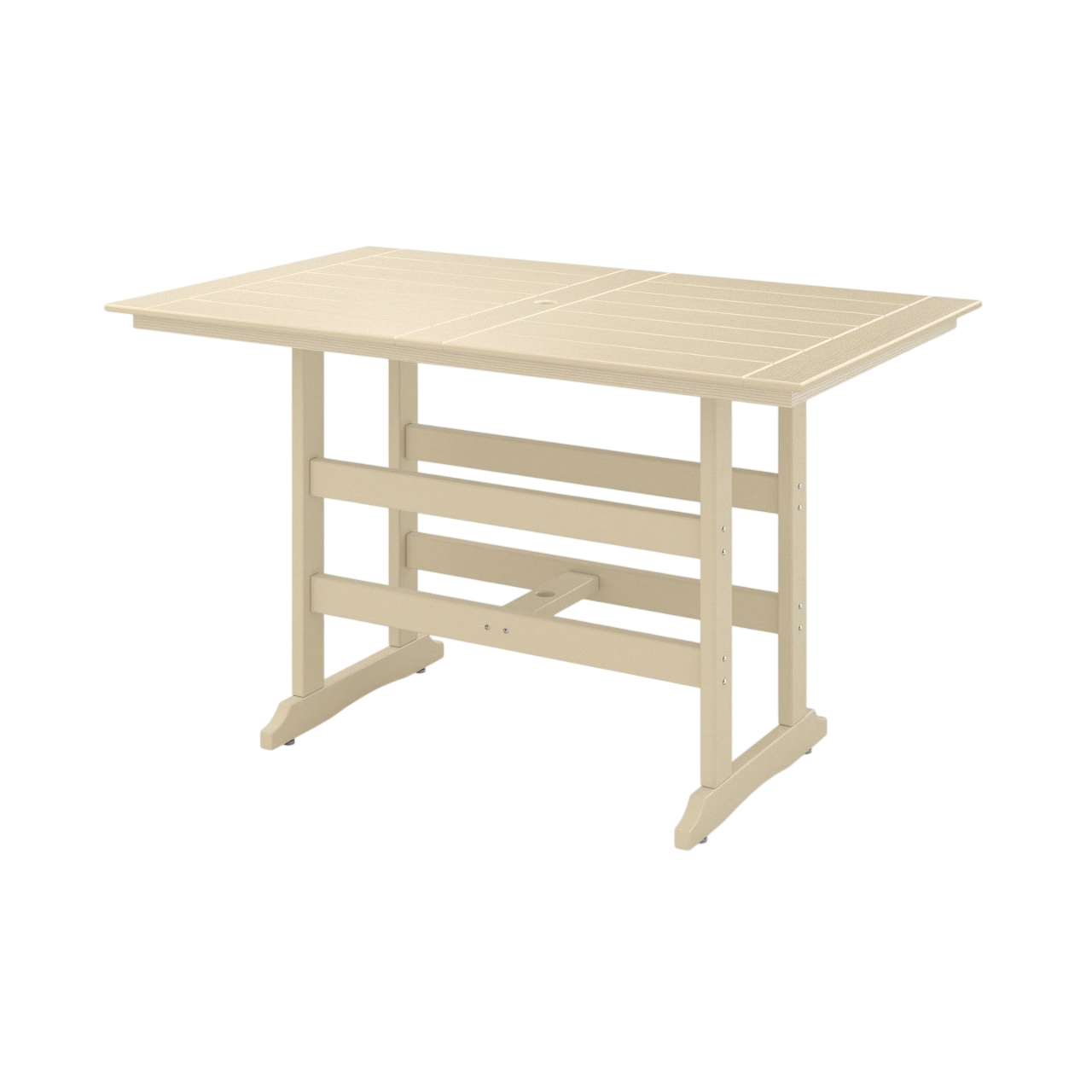 Savannah Outdoor 47" x 72" Farmhouse Bar Table
