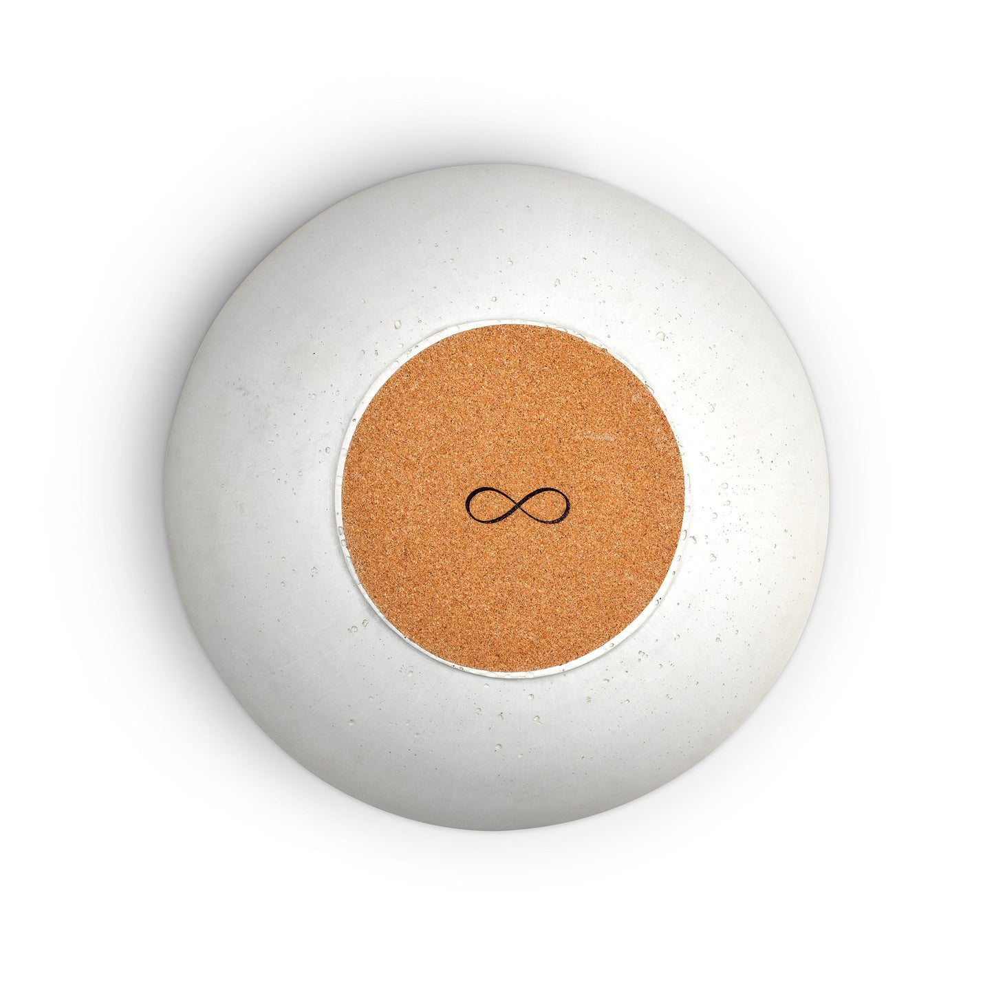 Concrete Infinity Bowl: White