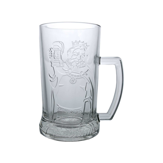 Gambrinus Beer Glass Mug Czech 0.5 Liter, Case of 6