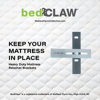Thumbnail for bedCLAW HD Mattress Retainer Bracket, Set of 2