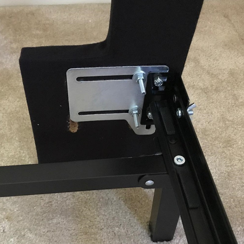 bedCLAW Queen Bed Modification Plate, Headboard Attachment Bracket, Set of 2
