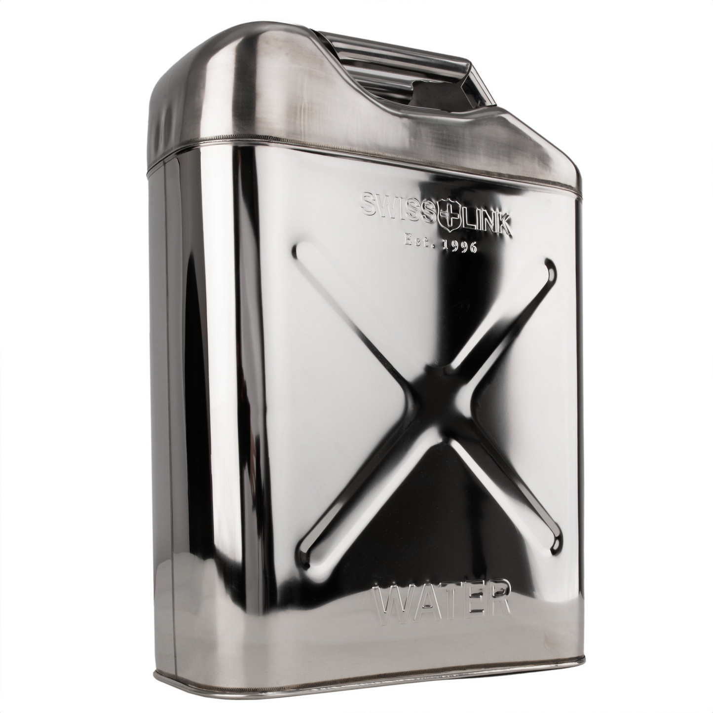 Swiss Link Stainless Steel Potable Water Can 20L (5.28 Gallons)