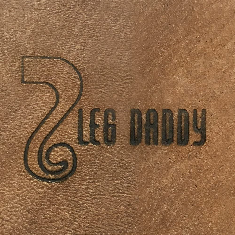 Leg Daddy 5" Medium Finish Square Tapered Wooden Sofa Leg, Set of 4