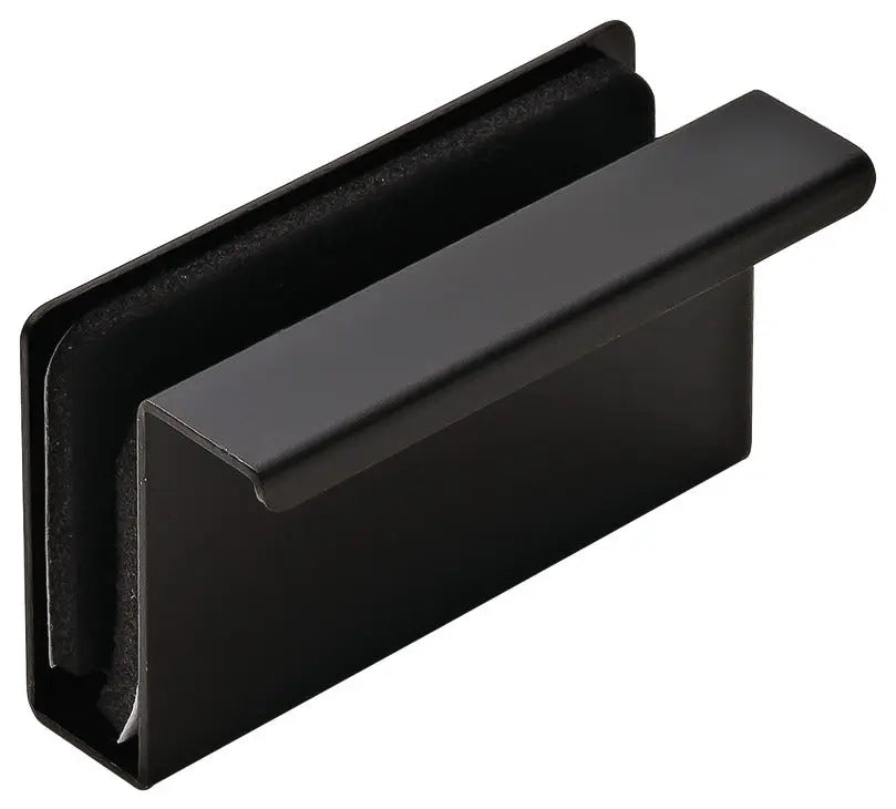 Hafele 245.63.335 Black Magnetic Pressure Catch Strike Plate Hafele