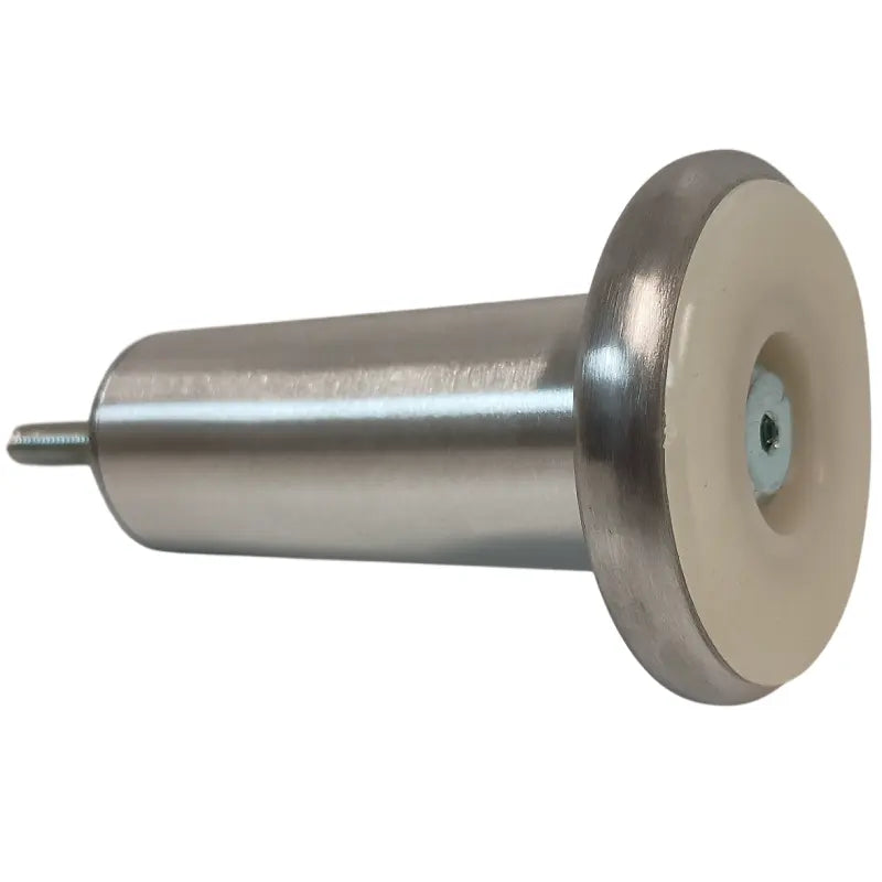 Hafele 634.55.461 Brushed Aluminum 3-15/16" Foot, M8 Hanger Bolt, Set of 4 Häfele America Co.