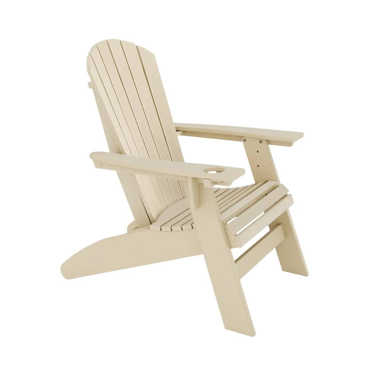 St Simons Outdoor Curved Back Adirondack Chair SoPoly