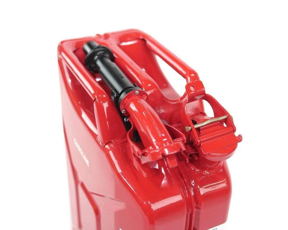 20 Liter Wavian USA Leakproof Steel Jerry Gas Can for Gasoline, Kerosene, Diesel