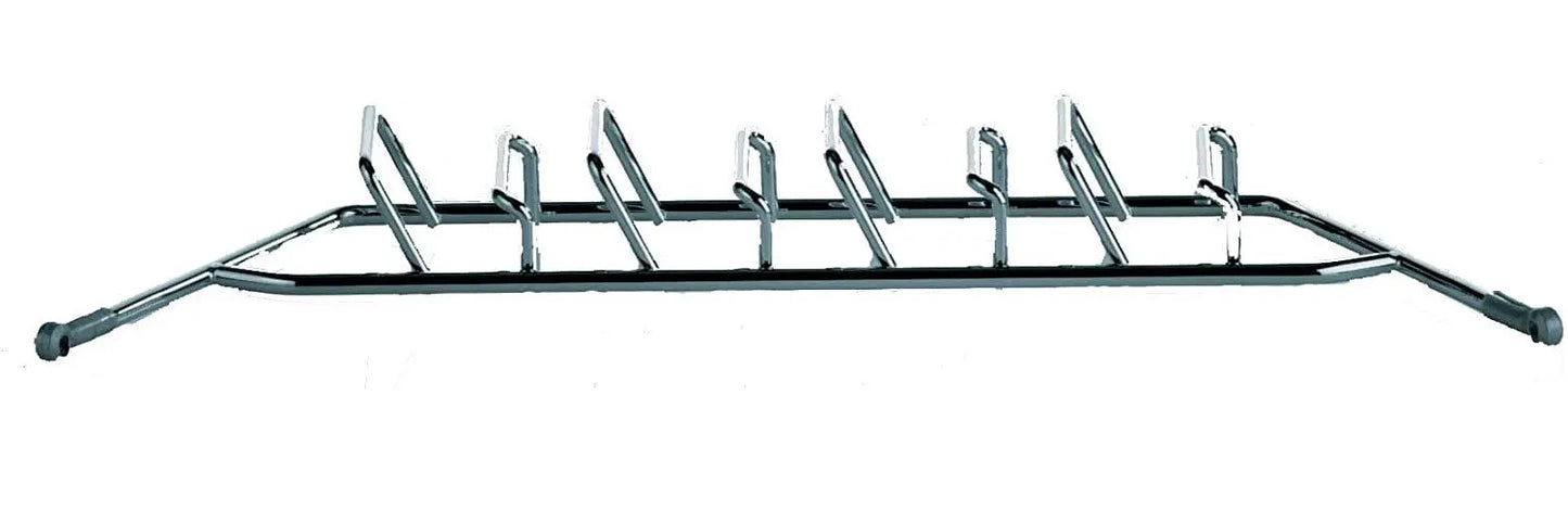 Hafele 541.46.270 Polished Chrome Steel 17.75" x 6" Pot/Pan Lid Rack Hafele