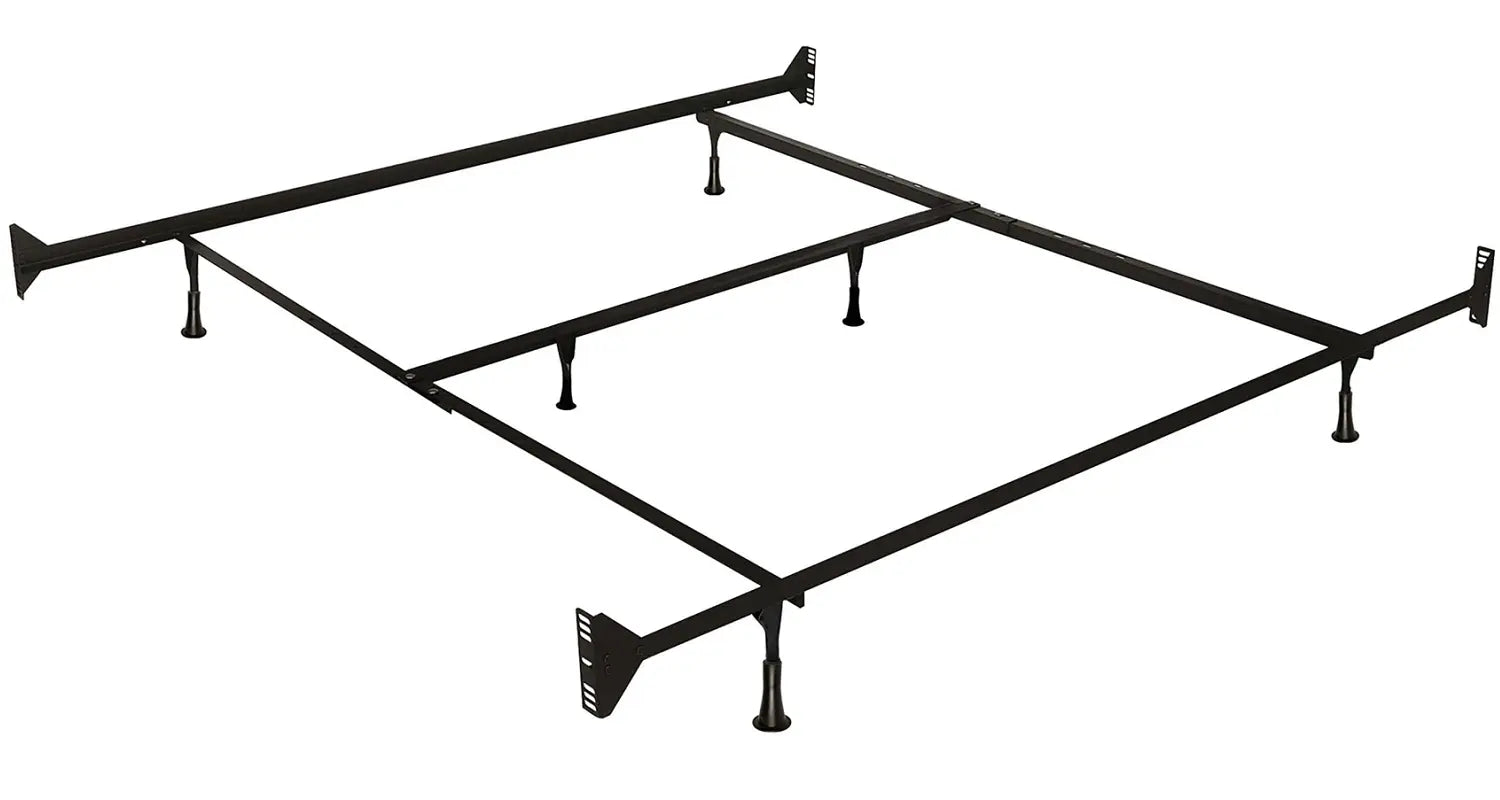 Queen/King High Carbon Steel Bolt-On Headboard and Footboard Bed Frame Fashion Bed