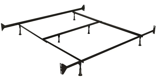 Queen/King High Carbon Steel Bolt-On Headboard and Footboard Bed Frame Fashion Bed