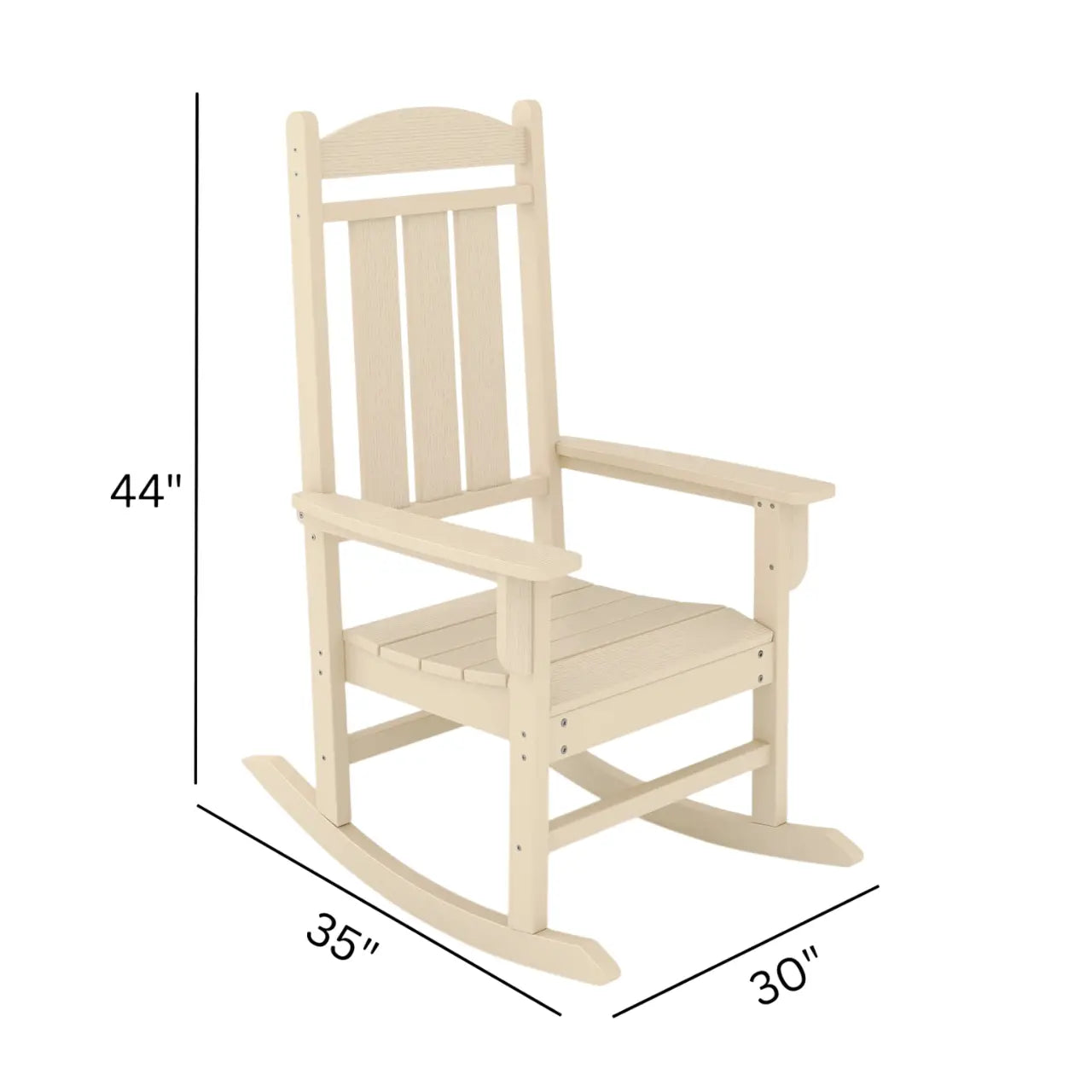 Callaway Outdoor Porch Rocker SoPoly