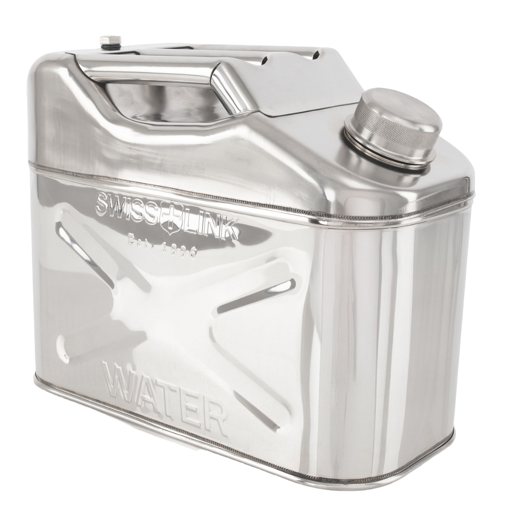 Swiss Link Stainless Steel Potable Water Can 10L (2.64 Gallons) 304 Food Grade