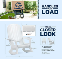 Thumbnail for Rockaway Heavy-Duty All-Weather Outdoor Rocking Chair