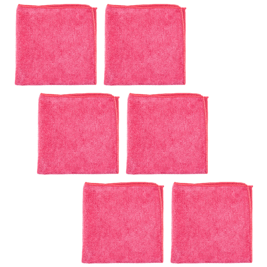 Microfiber Cleaning Cloth ♡ 16" x 16" ♡ Set of 6