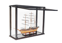 Thumbnail for Table Top Display Case Medium with Front Open Panel for Model Ships