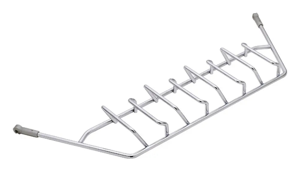 Hafele 541.46.270 Polished Chrome Steel 17.75" x 6" Pot/Pan Lid Rack Hafele