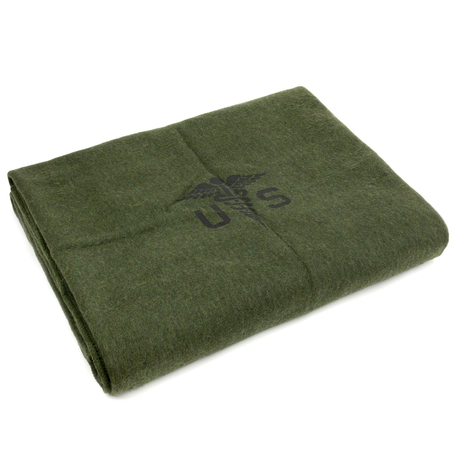 Repro U.S. Army Medical OD Green 80% Wool Blanket